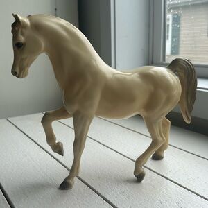 Vintage Breyer alabaster stallion glossy